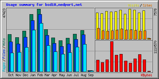 Usage summary for bsd10.nedport.net